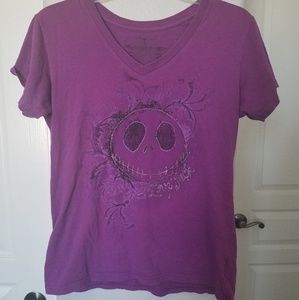 Disney Store Jack Skellington short sleeve shirt